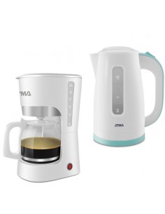 COMBO CAFETERA ATMA CA8133N 1.5LT + PAVA ELÉCTRICA ATMA...