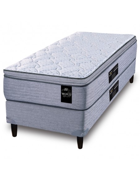COLCHÓN + SOMMIER KING KOIL KENSINGTON RESORTES 90X190