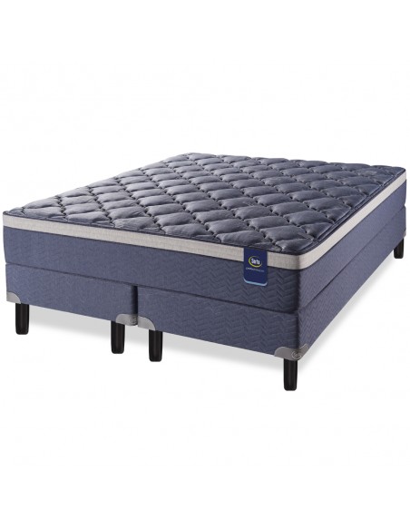 COLCHÓN + SOMMIER SERTA KENTUCKY ESPUMA 160X200