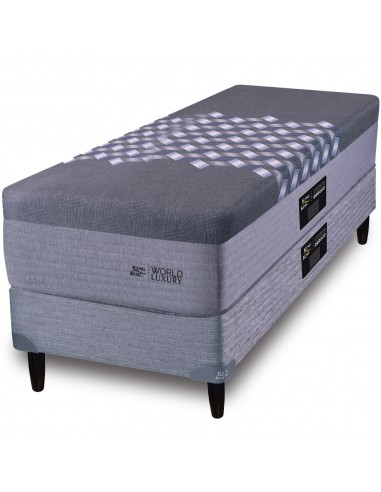 COLCHÓN + SOMMIER KINGSBURY RESORTES 100X190