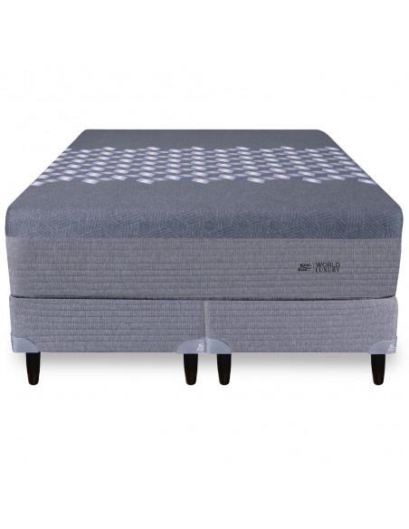 COLCHÓN + SOMMIER KING KOIL KINGSBURY RESORTES 200X200