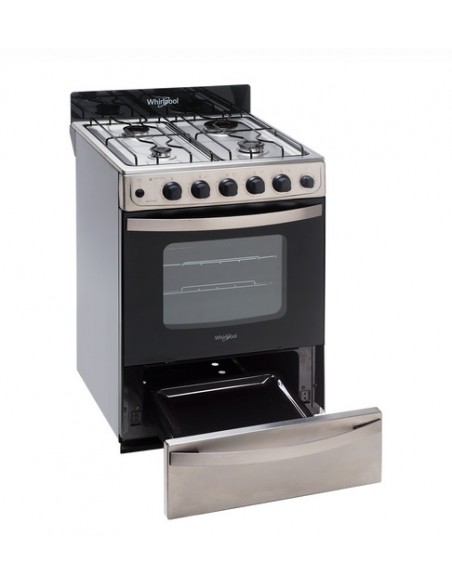 COCINA WHIRLPOOL WFX57DW MULTIGAS INOXIDABLE