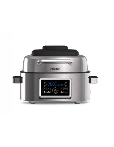 FREIDORA DE AIRE CON GRILL PEABODY PE-AFG01 6LT
