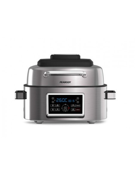 FREIDORA DE AIRE CON GRILL PEABODY PE-AFG01 6LT