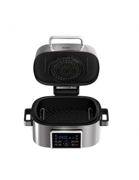 FREIDORA DE AIRE CON GRILL PEABODY PE-AFG01 6LT