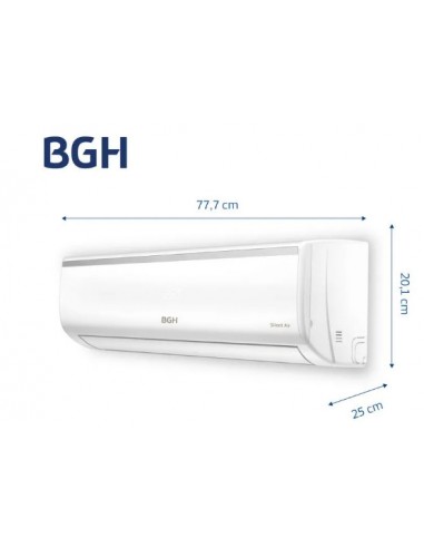 SPLIT BGH SILENT AIR BS26WCHU 2550W F/C