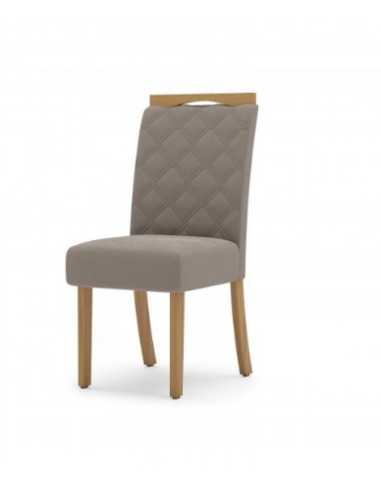 SILLA BELLA MARRÓN ALMENDRA S25-510