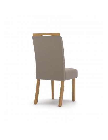 SILLA BELLA MARRÓN ALMENDRA S25-510