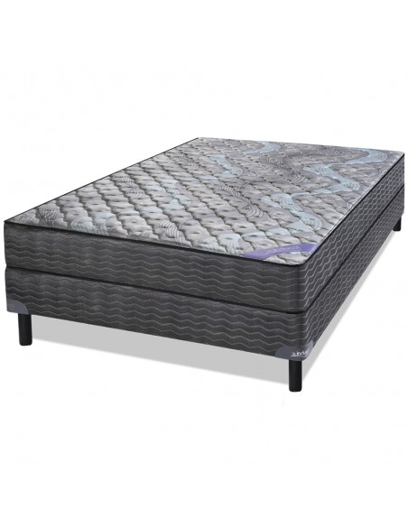 COLCHÓN + SOMMIER INDUCOL TECH RESORTES 140X190