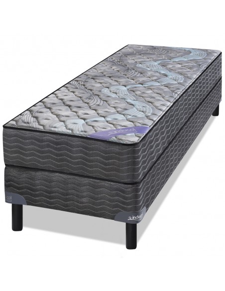 COLCHÓN + SOMMIER INDUCOL TECH RESORTES 80X190