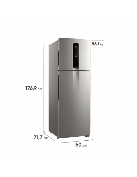 HELADERA ELECTROLUX IF43S NO FROST INVERTER 408LT