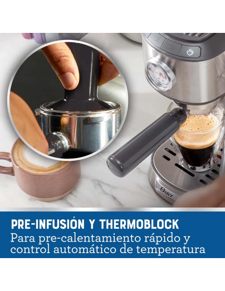 CAFETERA OSTER ESPRESSO BVSTEM7200 15 BARES