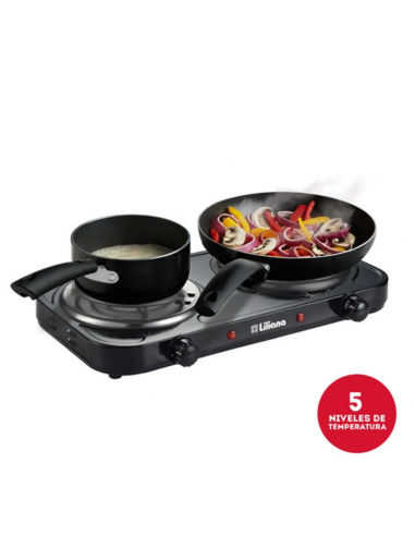 ANAFE ELÉCTRICO LILIANA AA912 DOBLE HORNALLA