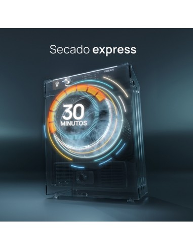 SECARROPAS POR CALOR DREAN SED090VGCL0 GRIS 9KG