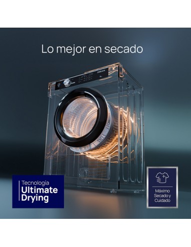 SECARROPAS POR CALOR DREAN SED090VGCL0 GRIS 9KG