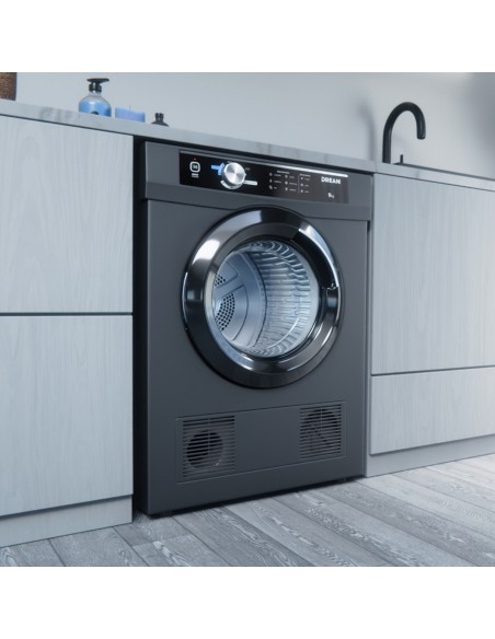 SECARROPAS POR CALOR DREAN SED090VGCL0 GRIS 9KG