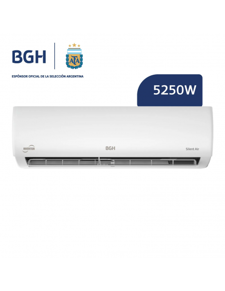 SPLIT BGH INVERTER SILENT AIR BSI52WCLW 5250W F/C