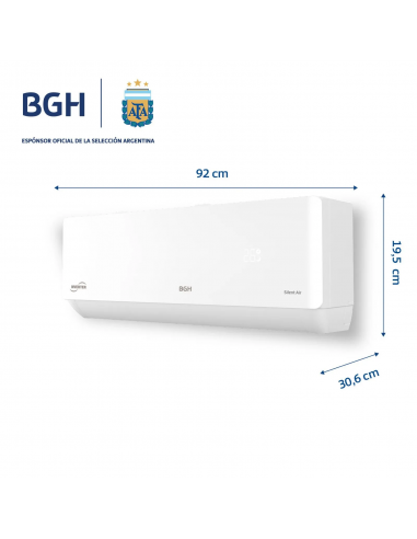 SPLIT BGH INVERTER SILENT AIR BSI52WCLW 5250W F/C