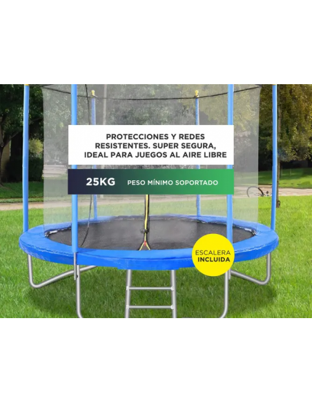 CAMA ELÁSTICA GADNIC T10FT CON RED REFORZADA 306MT