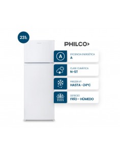 HELADERA PHILCO PHCT242B CÍCLICA DEFROST BLANCA 231LT