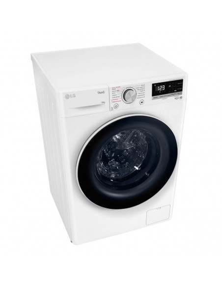 LAVARROPAS AUTOMÁTICO LG WM10VVC4S6 INVERTER BLANCO 10 KG