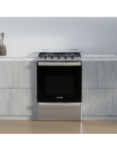 COCINA DREAN CD5614AI0 56CM MULTIGAS INOXIDABLE...