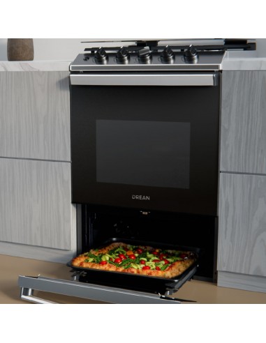 COCINA DREAN CD5614AI0 56CM MULTIGAS INOXIDABLE...