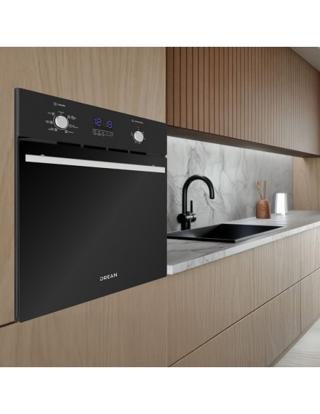 HORNO ELÉCTRICO EMPOTRABLE DIGITAL DREAN HEDR601CN 60CM 2150W