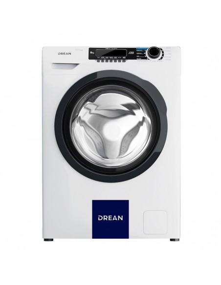 LAVARROPAS AUTOMÁTICO DREAN LFDR0814SB0O ECO INVERTER 8KG