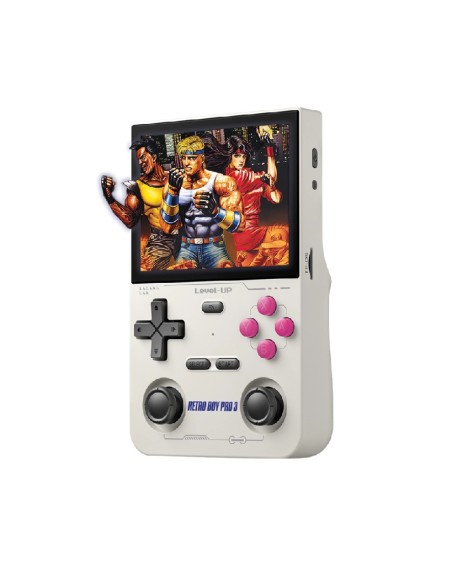 CONSOLA LEVEL UP RETROBOY PRO3 168 JUEGOS BLANCA