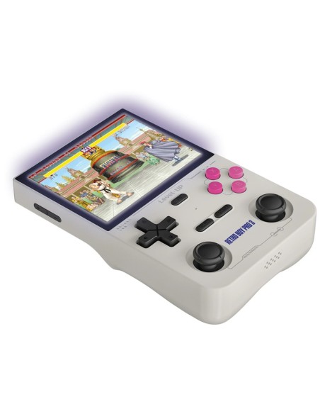 CONSOLA LEVEL UP RETROBOY PRO3 168 JUEGOS BLANCA