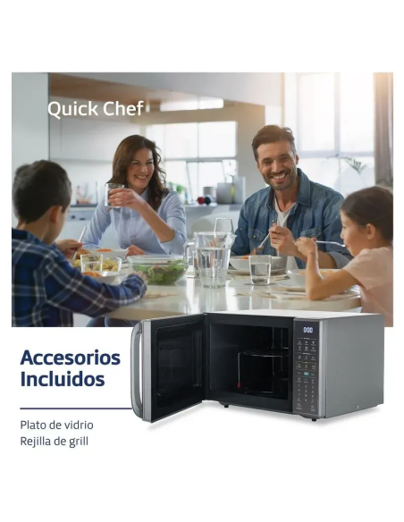 MICROONDAS BGH B228DS20I GRILL PIH049511 28LT