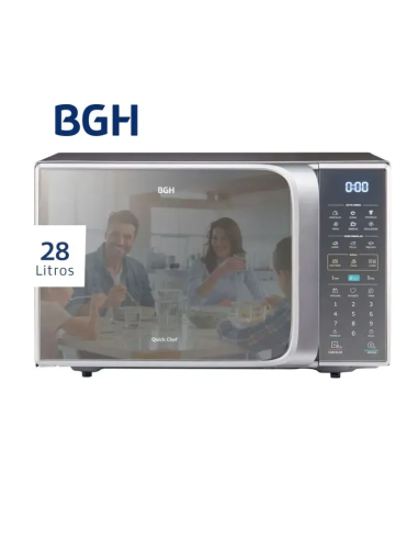 MICROONDAS BGH B228DS20I GRILL PIH049511 28LT