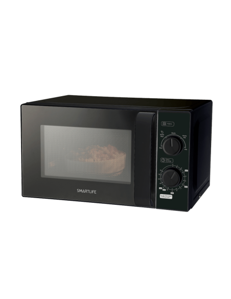 HORNO MICROONDAS SMARTLIFE MECÁNICO NG SL-MWO20MMB 20LT