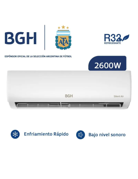 SPLIT BGH BS26WCEW 2600W F/C