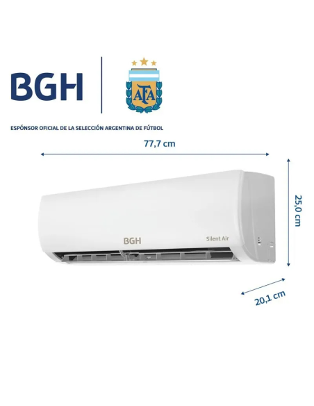 SPLIT BGH BS26WCEW 2600W F/C