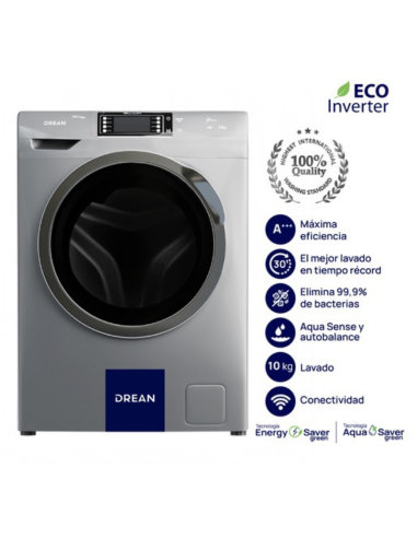 LAVARROPAS DREAN LFDR1012TG0 ECO INVERTER GRIS...