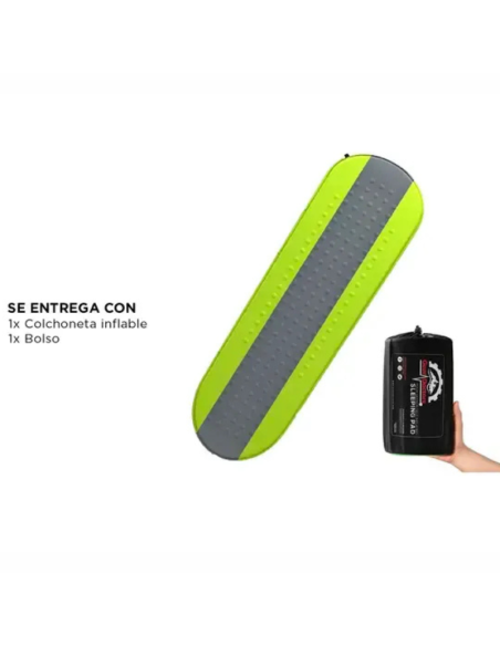 COLCHÓN AUTOINFLABLE GADNIC 1 PLAZA