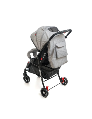 COCHE CUNA RIDER LOVE 140 GRIS