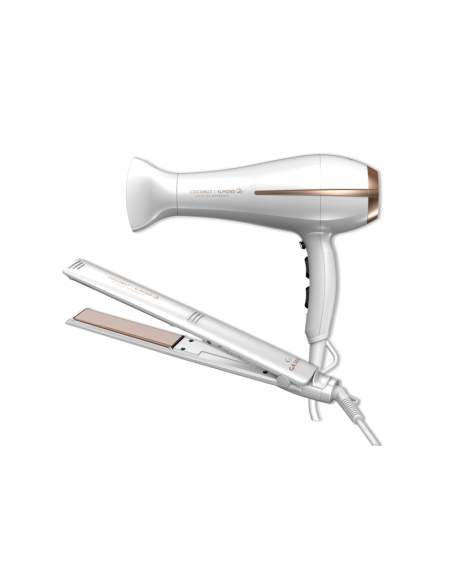 COMBO SECADOR + PLANCHITA GAMA COCONUT ALMOND