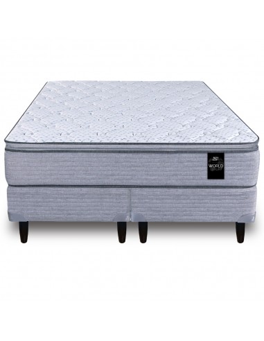 COLCHÓN + SOMMIER KING KOIL KENSINGTON RESORTES...