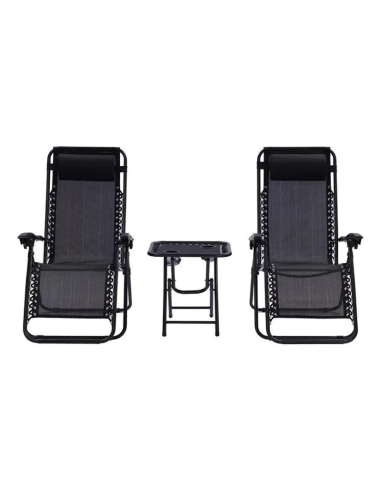 SET REPOSERAS GRAVEDAD ZERO Y MESA 2+1 GZ025PRL