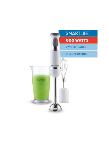 MIXER SMARTLIFE SM6038W CON VASO MEDIDOR Y BATIDOR
