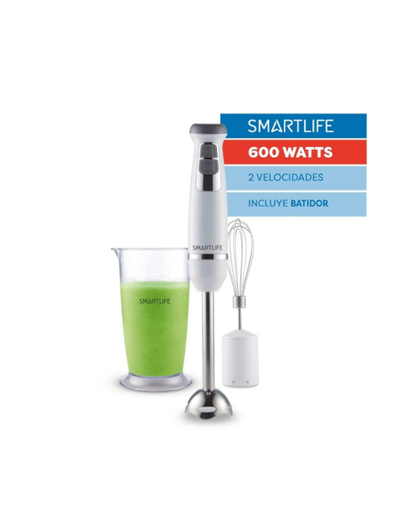 MIXER SMARTLIFE SM6038W CON VASO MEDIDOR Y BATIDOR