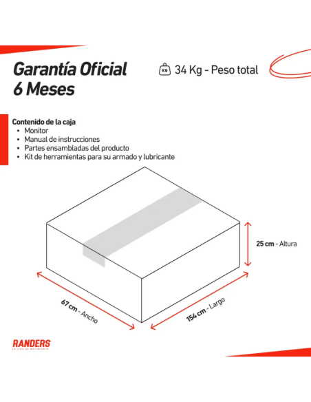 CINTA MOTORIZADA RANDERS ARG-455