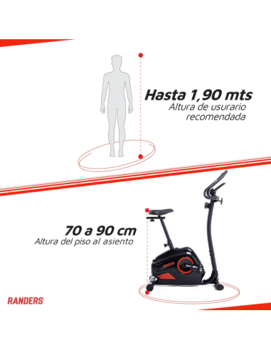 BICICLETA MAGNÉTICA RANDERS ARG-456