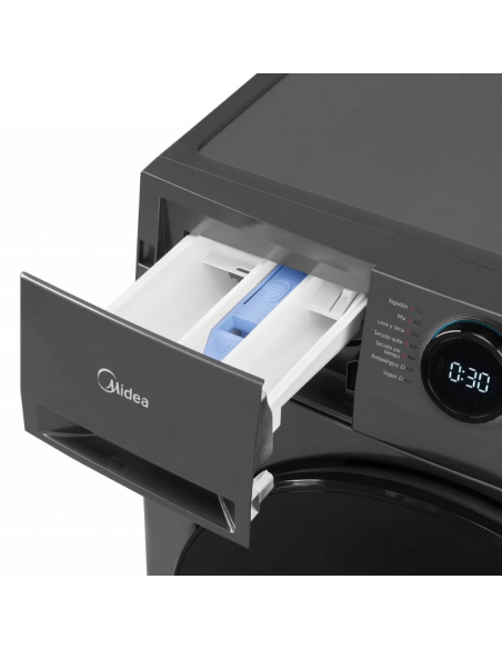 LAVASECARROPAS INVERTER MIDEA LUNAR TITANIUM Wi-Fi 12KG