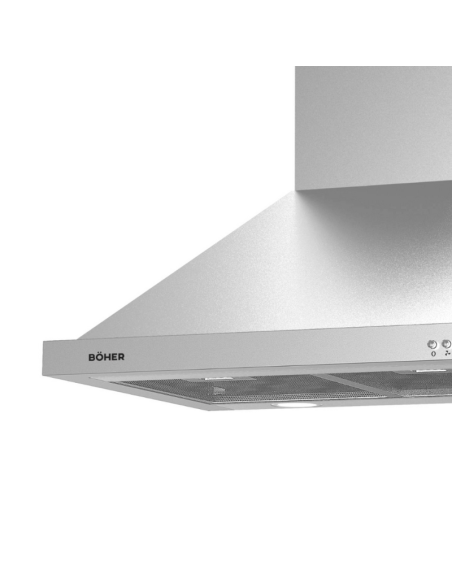 CAMPANA BÖHER BO-CA1001A-60 60CM RECTA INOXIDABLE