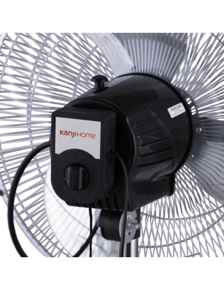 VENTILADOR DE PIE KANJI 18"KJH-FH1311 90W ASPAS METAL