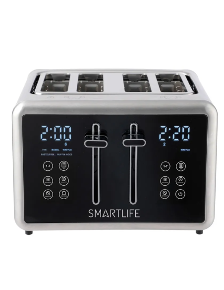 TOSTADORA DIGITAL SMARTLIFE SLTOD1520 4 PANES